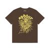 2025 European and American Trend Sp5der New 555555 Phobia NY Spider Web Letter Cotton Couple Short