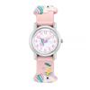 Cute Unicorn Pattern Children's Cartoon Watch Silicone Children's Watch Boys and Girls Cute Cartoon Quartz Watch