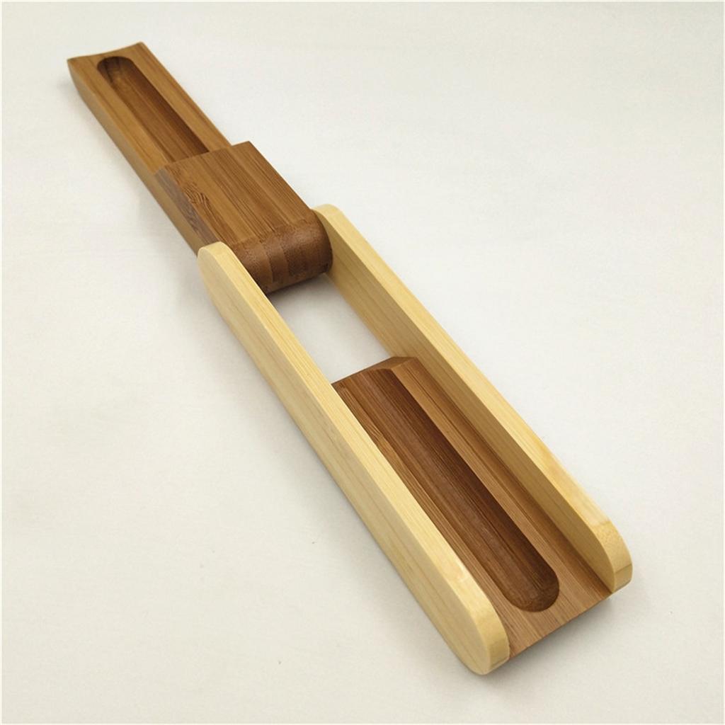 Bamboo Pen Holder Modern Pencil Bag Cover for Keeping Single Steel Pens Safe
