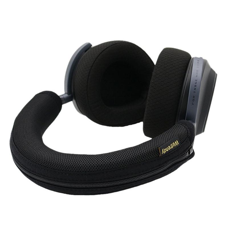 Stirnbandbezug Kopfhörerbügelschutz für ROG II Headsets Atmungsaktives Mesh-Gewebe Stirnbandschutz