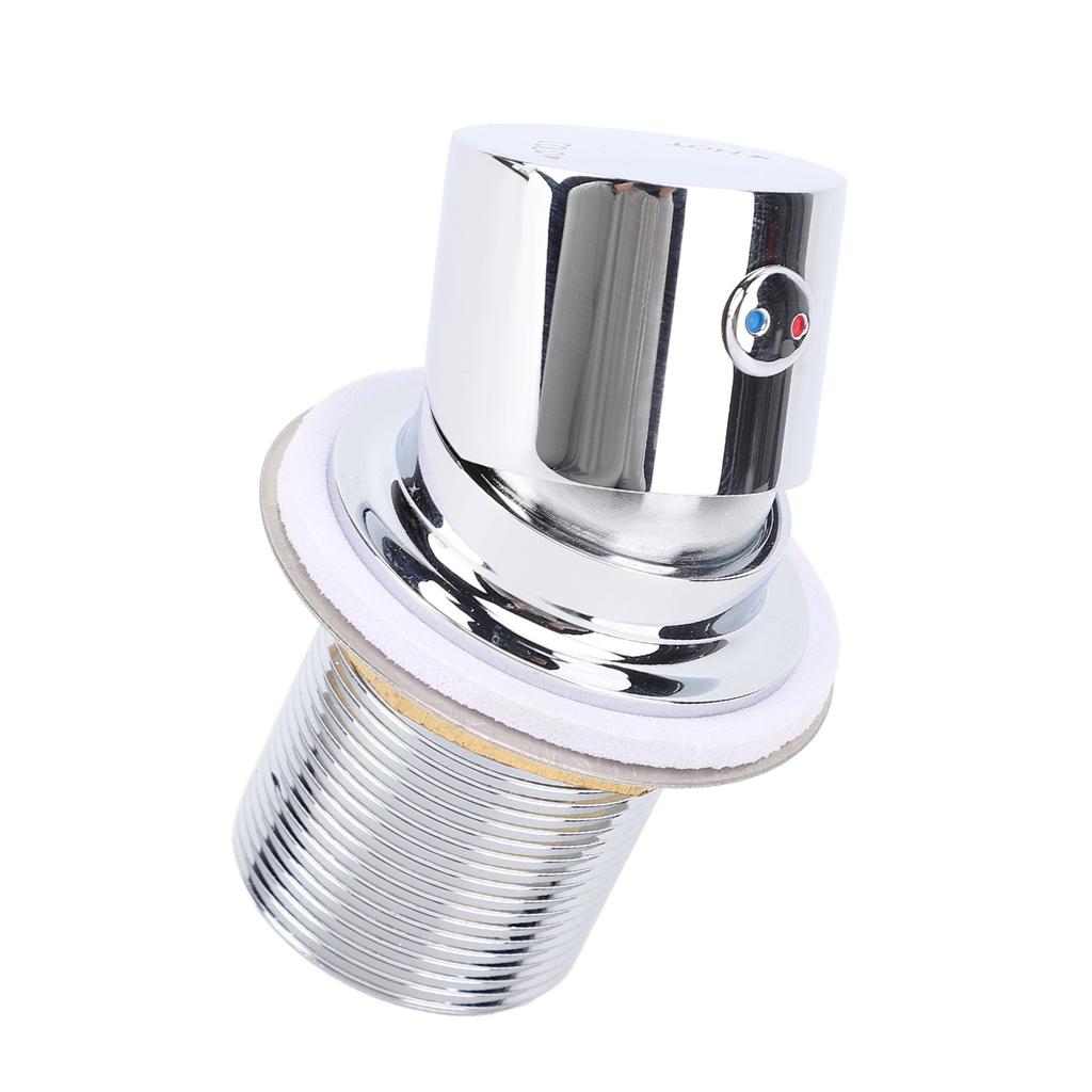 Hot Cold Water Mixing Valve Stainless Steel Accurate Regulation RV Embedded Shower Mixer Valve for Bathtub