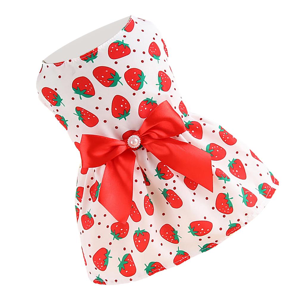 Lindo Vestido para Perro Primavera Verano Disfraz de Cachorro Estilo Princesa Ropa para Mascota para Uso Diario o Vacaciones
