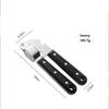 1Pc Black Stainless Steel Garlic Press Household Garlic Garlic Press Manual Garlic Press Creative Kitchen Tools