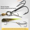 Fishing Lure Deer Hair Mouse 21cm 40g Sinking Hard Bait Fork Tail Artificial Lure Steel Hooks Bass Trout Casting Fishing Gear