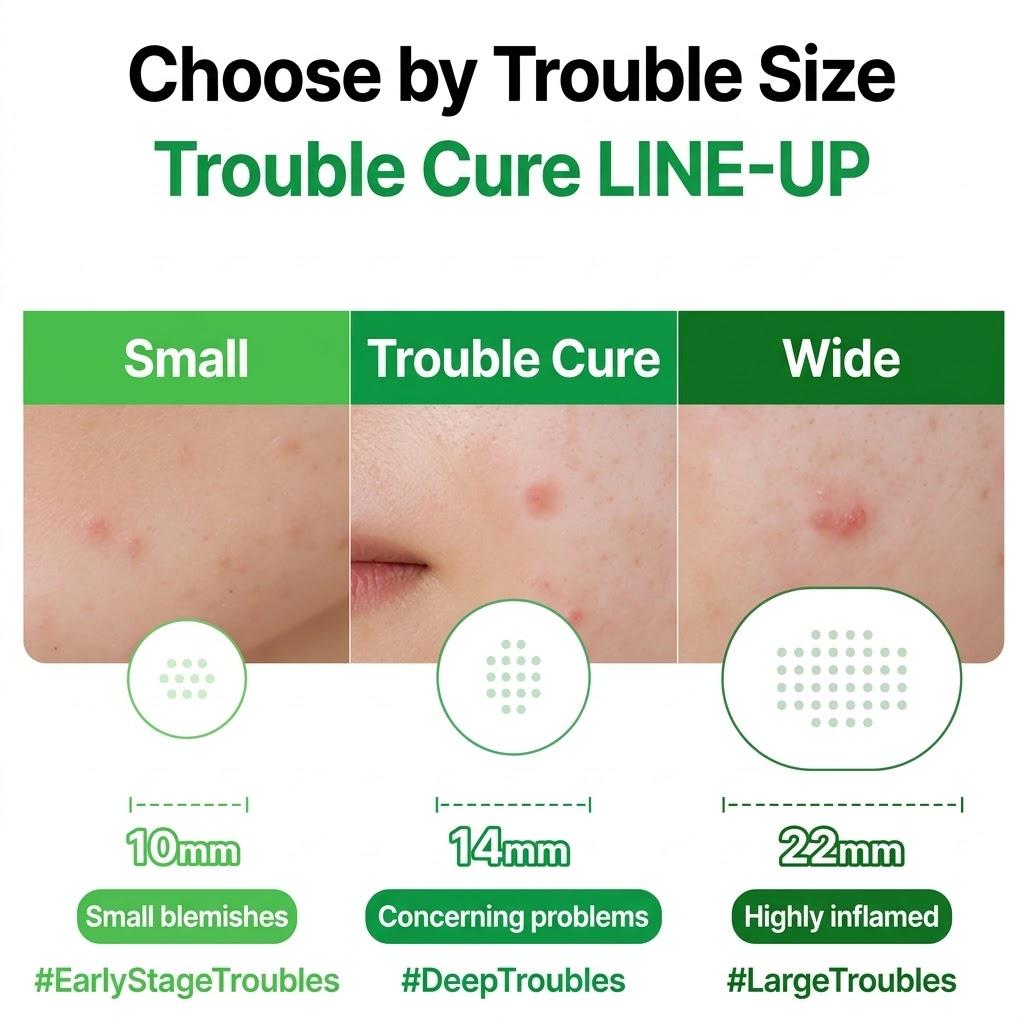 [Acropass] Cerotto con Microconi Trouble Cure (1 Unità - 6 Cerotti)