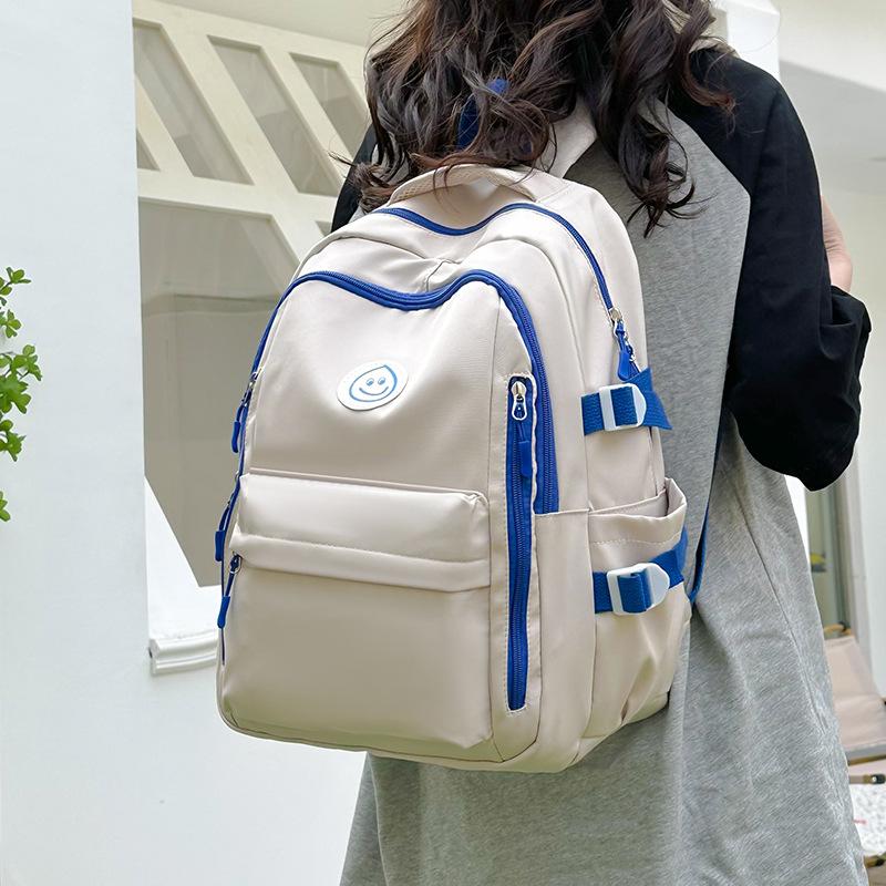Schoolbag Korean version ins style versatile college student schoolbag female Japanese campus high school junior high school student backpack