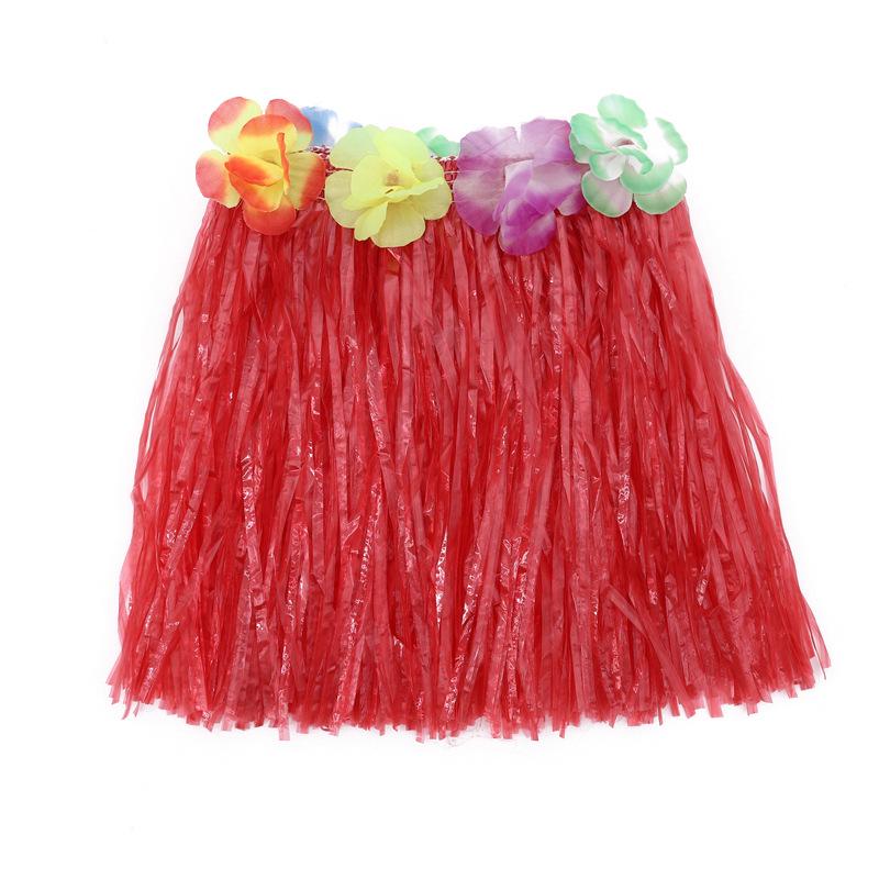 Children's 30cm Hawaiian Hula Dance Skirt