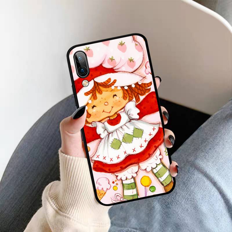Carcasa de telefon Strawberry Shortcake Girl pentru OPPO A9 A7 A3S A1K F5 Reno 2 Z Realme 6 5 Pro C3 Vivo Y91C Y51 Y31 Y19 Y17 Y11 V17