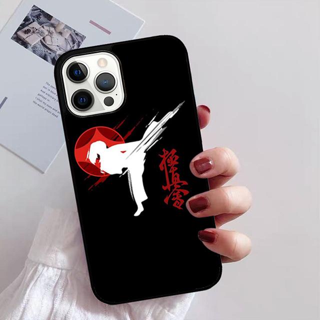 

Девушка Карате Япония Боевые искусства Чехол для телефона для iPhone 17 Air 15 16 11 12 13 14 Pro Max Plus coque Fundas Shell iPhone 13