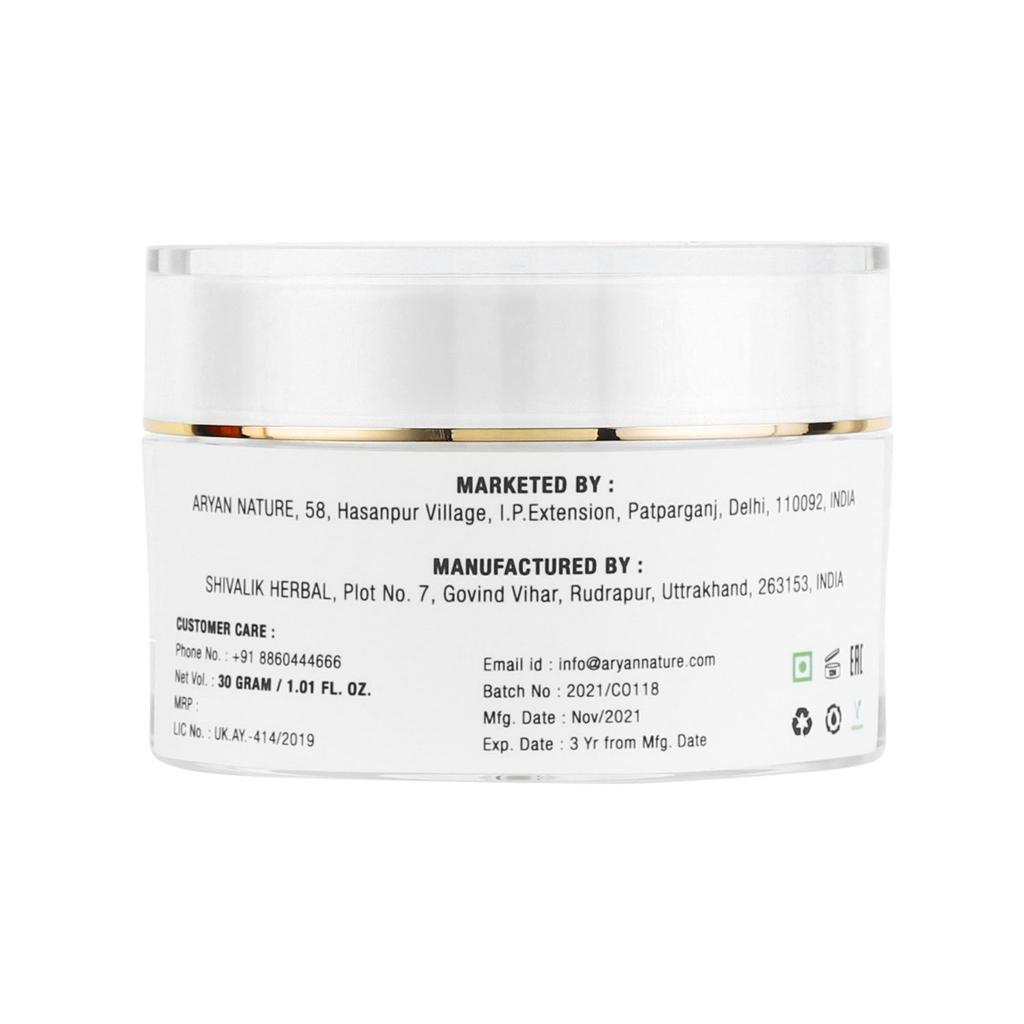 Verjüngende Creme mit Mandel (30 gr), Mandel-Verjüngungscreme Aryan