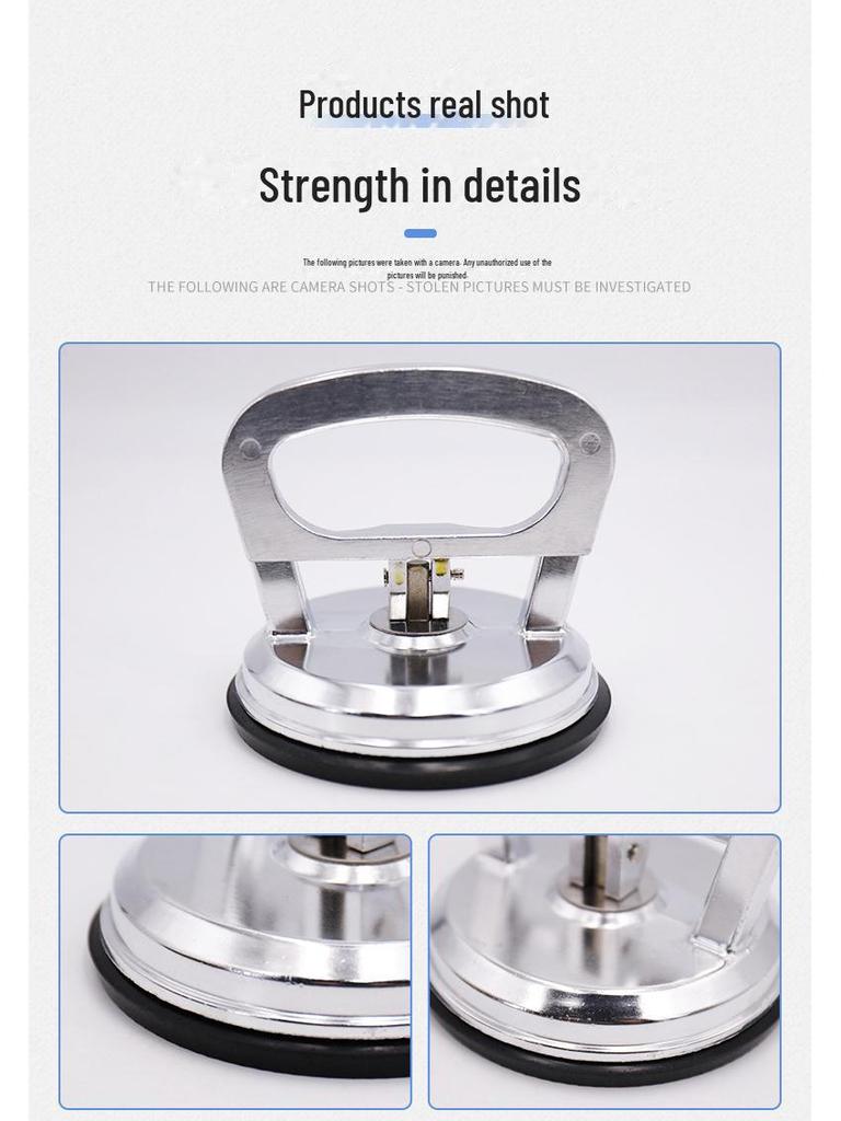 Aluminum Alloy Single Claw Glass Suction Cup 45KG