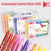 Colorful Water-Soluble Oil Pastels - 12/24/36 Colors for Kindergarten and Art Studio Doodling