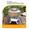 Portable Backpacking Stove Mini Camping Wind Proof Gas Stove Furnaces Foldable Burners for Outdoor Camping Hiking Picnic