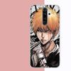 Husă de telefon Anime Bleach Kurosaki Ichigo pentru Samsung A51 A52 A71 A12 pentru Redmi 7 9 9A pentru Huawei Honor8X 10i Husă transparentă