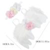 Feather Angel Rhinestone Headband Set Baby Chiffon Flower Headband Hair Accessories Newborn Photo Prop Costume