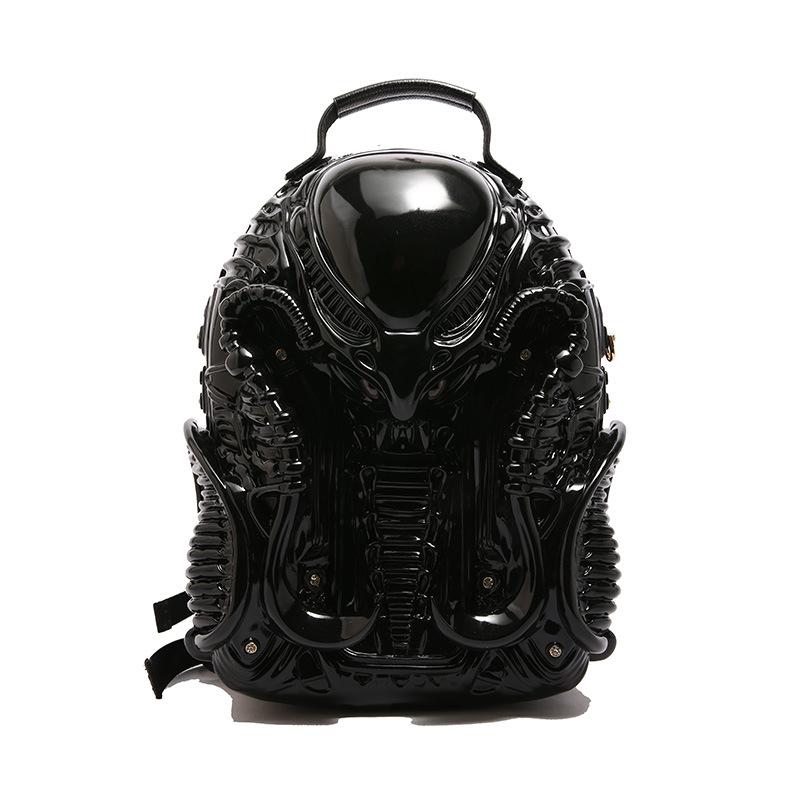 New European Fashion Design, Personalized Large Capacity Acrylic Shaped Punk Style Backpack Trend