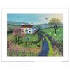 Jo Grundy Walking Past April Cottage Print
