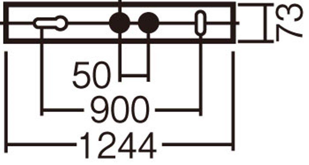 Panasonic LED Kitchen Base Light Bulb Color LSEB7008LE1 (Direct Type)