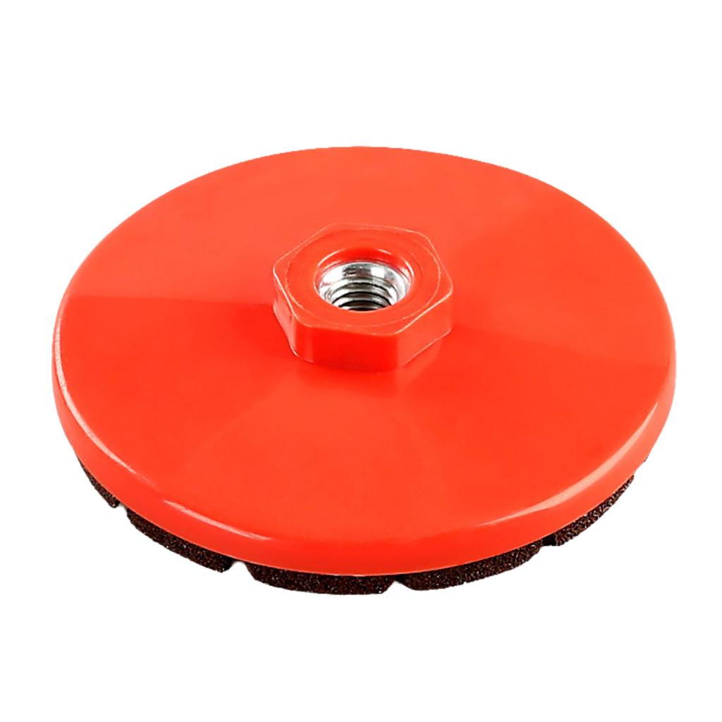 Carborundum Polishing Pad Round Carborundum Buffing Disc Wet Dry Granite Sanding Pad 50/100/200# For 100 Type Angle Grinder