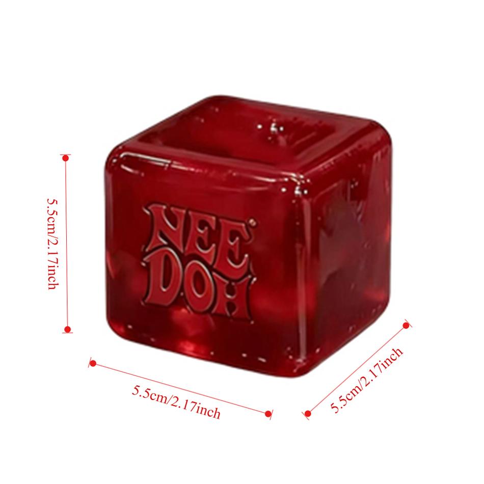 Hotsale Nee-Doh Nice Cube Sensory Squeezing Cube For Stress Relief And Fingertip Release Toy For Adult Pinching And Playing Gift