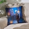A D-Date With Death A-Adventure Game Case Cushion Cover Cute Throw Pillow Case For Car Sofa Pillowcase Polyester With Zipper