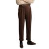 Autumn and winter corduroy drape pants nine-point pants men's hot-selling straight casual pants
