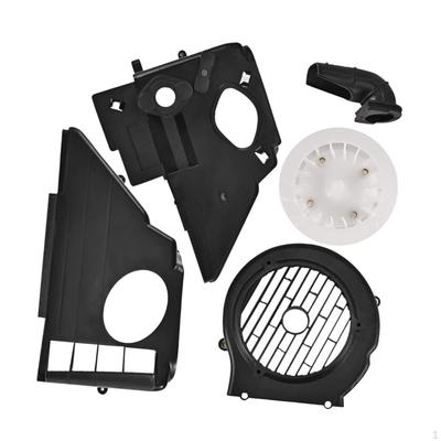 Air Director Cooling Fan Cover Assembly Accessory Professional Spare Parts Fittings Black Compatible