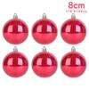 Christmas Tree Decoration Plastic Ball Pendant Art Shopping Mall Supermarket Showcase Christmas Holiday Hanging Ball Accessories