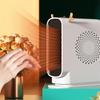 Portable Desktop Electric Heater Household High Speed Regulating Electric Heater Air Circulation Tower Fan Heating Air Cooler