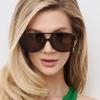 Protective Glasses 4pcs Trend Oversized Square Frame Women Sunglasses Colorful Lens Sun Glasses Outdoor Casual Eyewear UV400