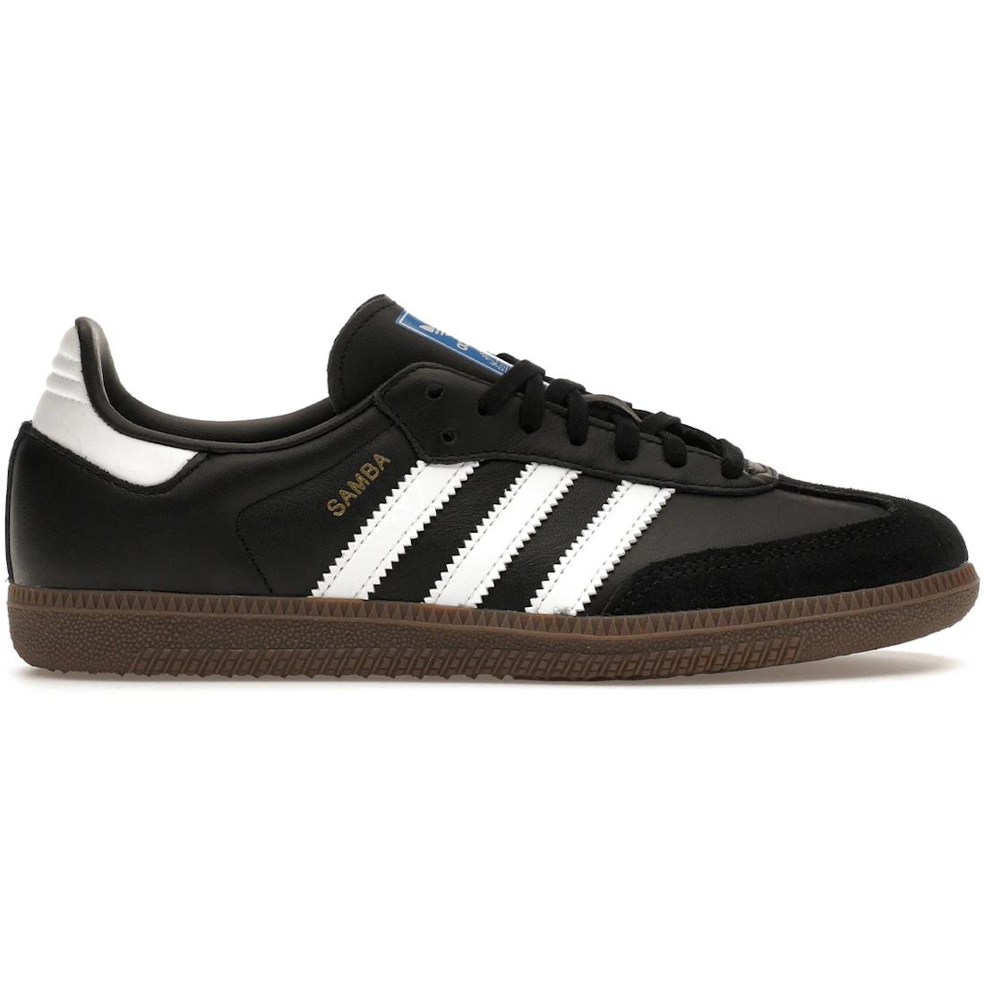 

Кроссовки adidas Samba OG Черные Белые Резиновая подошва (GS)(IE3676) 36