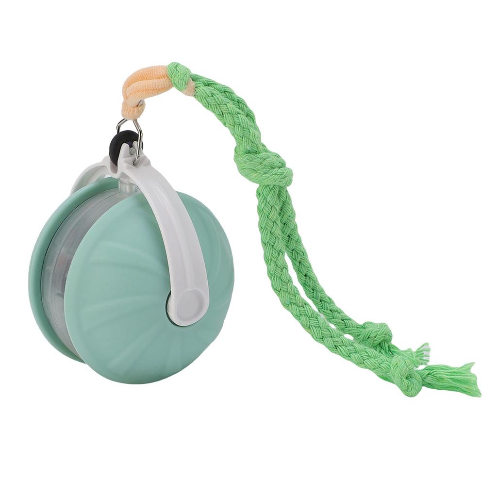 Interactive Cat Toy   Automatic Moving Throwing Rolling Pet Smart   with Rope for Dog Play