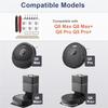 A65T-21Pcs For Roborock Q8 Max Q8 Max+ Q5 Pro Q5 Pro+ Robot Vacuum, Replacement Main Side Brush Filter, Dust Bags, Mop Cloth