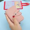 1pc Borsa porta carte d'identità aziendale Borsa in pelle di moda Studenti Lavoratore Infermiera Copertura protettiva per carta di credito 24 slot
