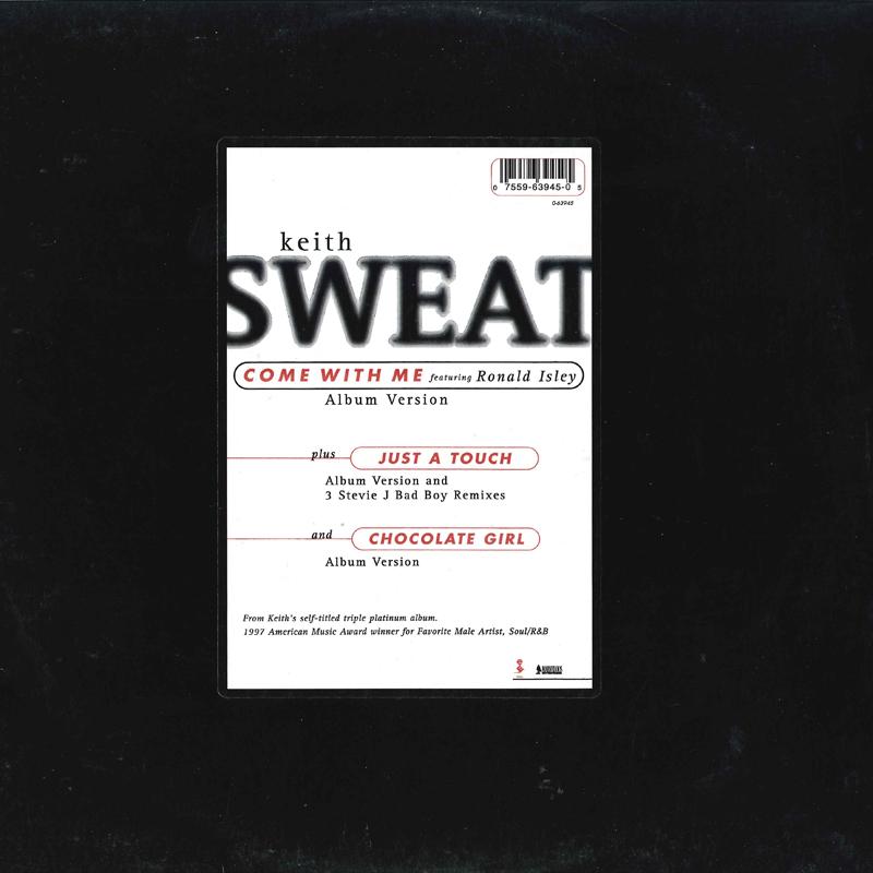 

12inch Record KEITH SWEAT - Come With Me / Just A Touch / Choco 063945 MARVILOUS 1997 US Rap & Hip-Hop/R&B Used