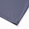Camicia a maniche corte in rete di seta, Top tinta unita girocollo da uomo per l'estate, T-shirt sportiva ad asciugatura rapida con effetto ghiaccio per uomo