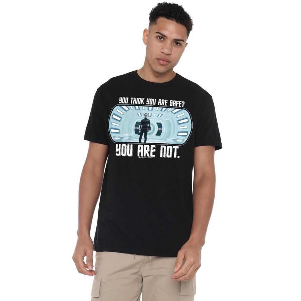 Star Trek Not Safe T-Shirt S-5XL Black S