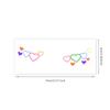 Girls And Children Cute Face Makeup Creative Face Sticker Rich Fireworks Makeup Sticker Tattoo Sticker