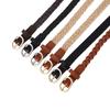 Ladies Denim Belt Multifunctional Canvas Pants Belt Ladies Braided Elastic Belt