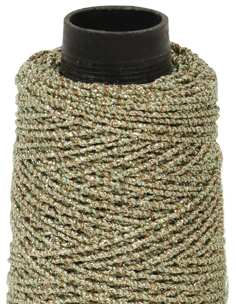 IBA Indianbeautifulart Glitter Cotton Cord 1mm Crafts Thread DIY Beading Crafts Thread String For Bracelet Necklace Jewelry Making