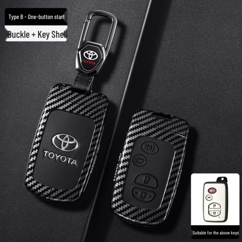 Compatible Key Cover for Older Model Camry, Land Cruiser, Prado, 86, and Reiz