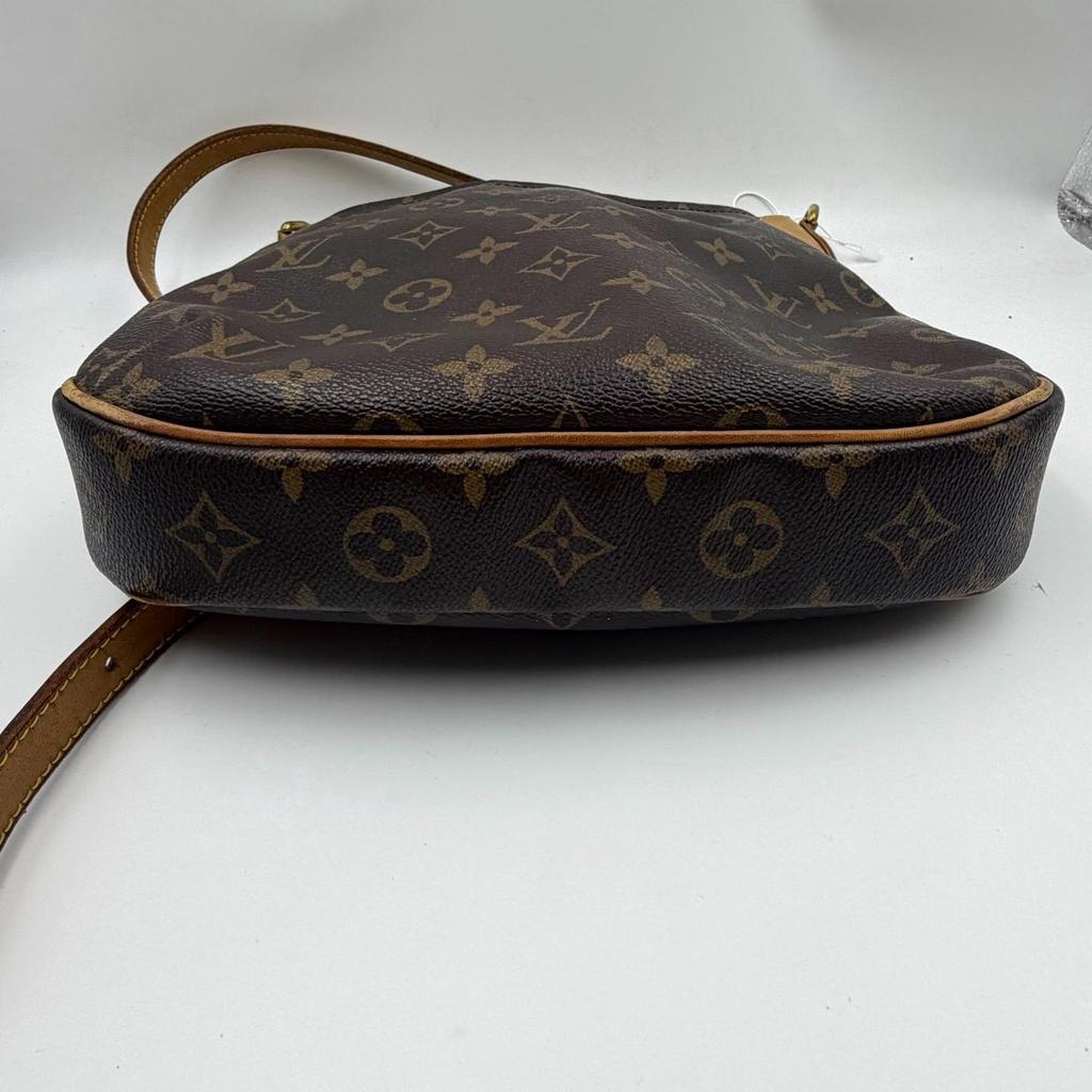 [Pre-Owned] Odeon Monogram Canvas Zip Closure Crossbody Bag Small - Very Good #1XBCYKN