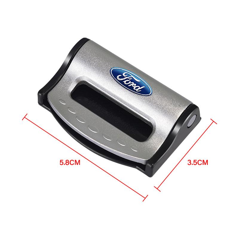 2Pcs Car Safety Seat Belt Buckle Clip Seatbelt Stopper Adjuster Clip For Ford Focus Mk2 Party Mk3 Ranger Mondeo Mk4 Fiest