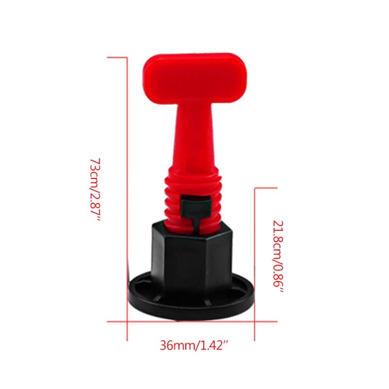 PP Material Tile Spacers Tile Leveling System Kit Tile Installation Tool for Construction of Wall Floor Buildings