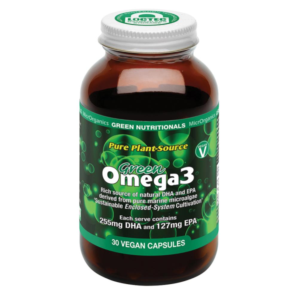 

MicrOrganics Green Nutritionals Pure Plant Source Green Omega3 30vc