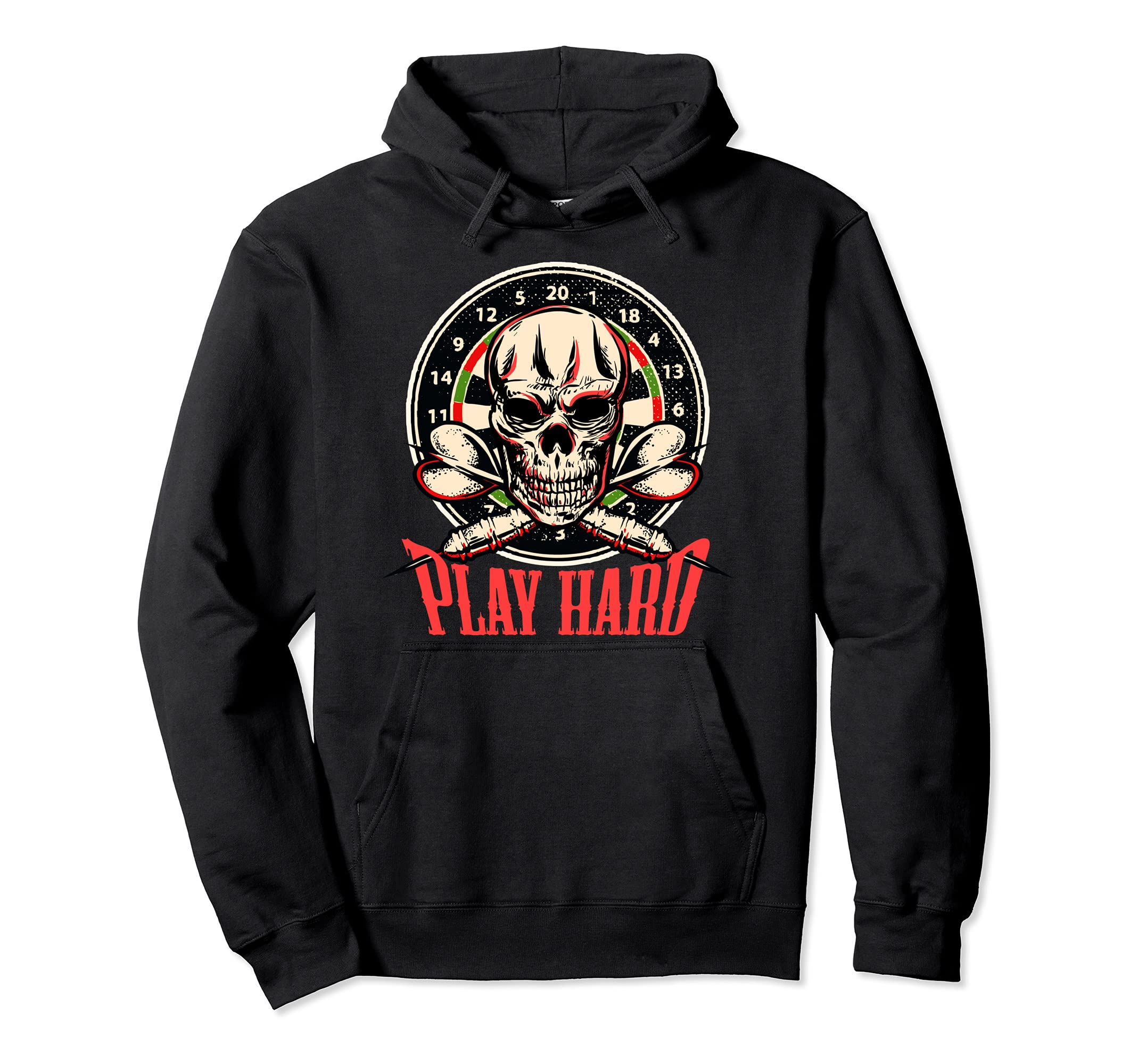 

Play Hard Darts Стрела для дартса Bullseye Hoodie