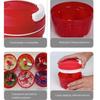 Multi-function Manual Food Chopper Meat Machine Crusher Blender Household Vegetable Chopper Shredder Garlic Cutter Meat Blender
