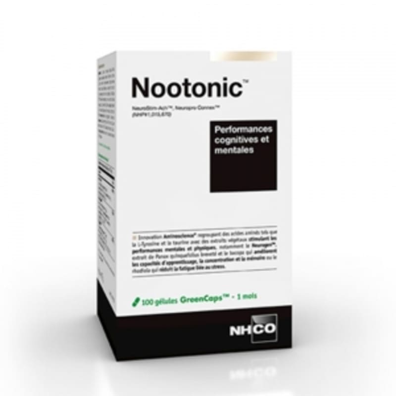 

NHCO Nootonic 100 Capsules (Students, Exam Takers)