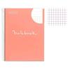 Notebook - A4 (21x29,7cm) - Small Squares - 80 Pages - Pink Hard Cover - Spiral - Miquelrius Notebook