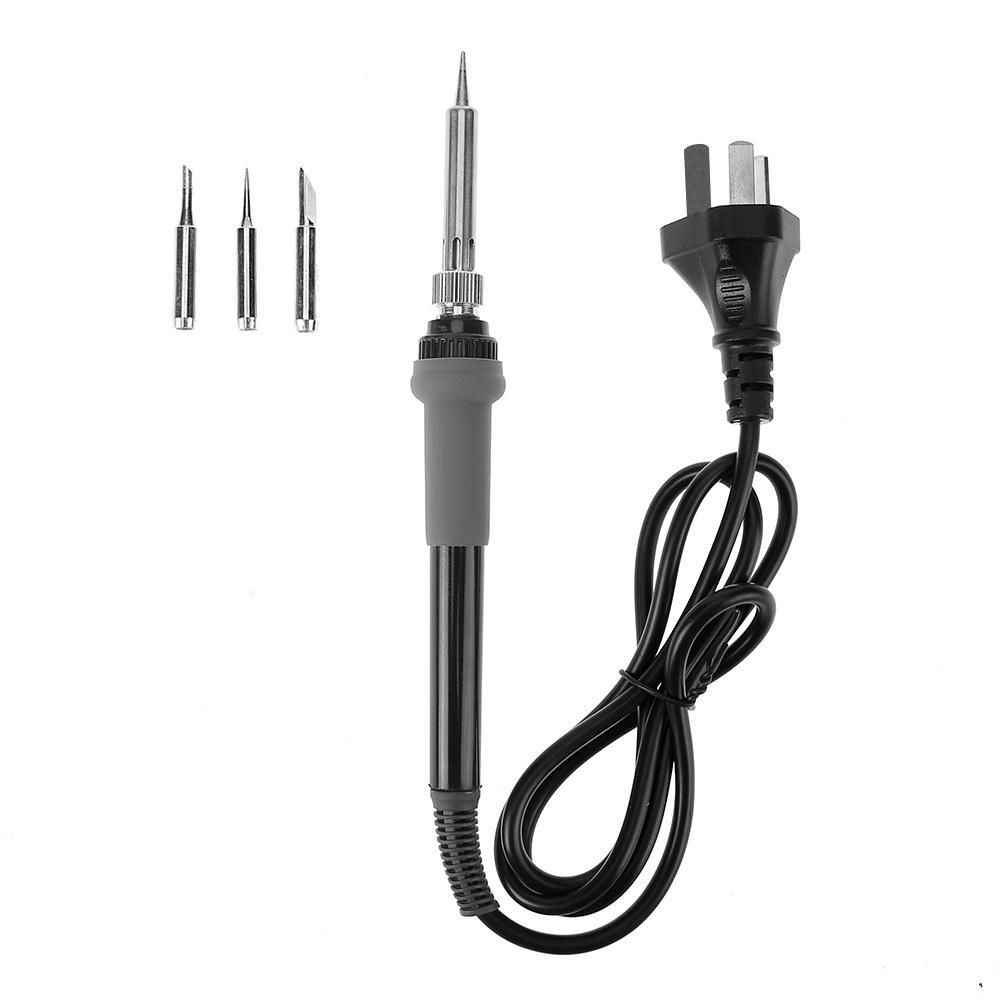 50W 220V Electric Soldering Iron Gun Temperature Adjust Welding Tip Kit